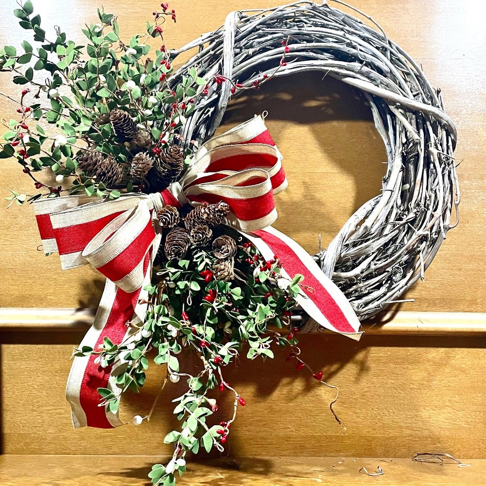 Rustic Holiday Wreath